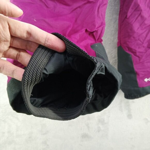 COLUMBIA Ski Pants Teen Size MEDIUM "Omni Heat" Activewear Woven Elastic Waist - Picture 10 of 16